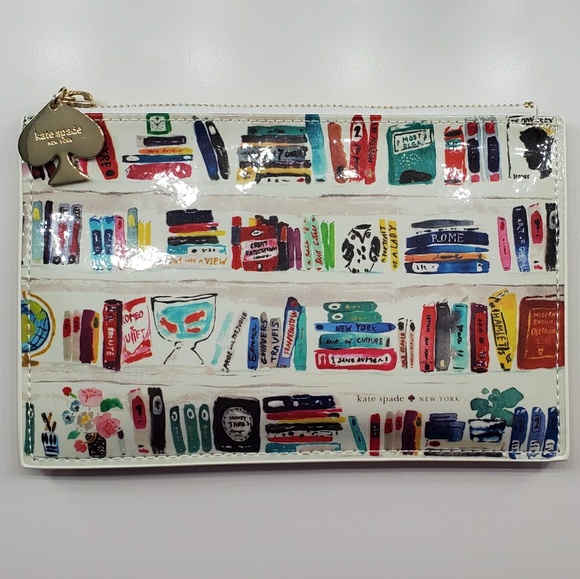 kate spade Handbags - NEW♠️ Kate Spade Bookshelf Pencil Pouch